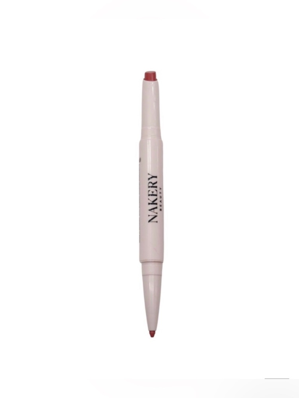 NAKERY Dual ended NO-sting plumping Lipstick & liner in Naked Rose w/ collagen